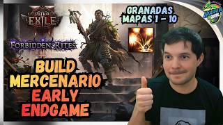 BUILD MERCENARIO Granadas Para Principiantes! Early EndGame DETONA MAPAS T10
