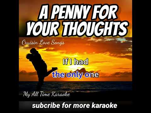 A Penny For Your Thoughts chorus karaoke shorts #shorts #karaoke