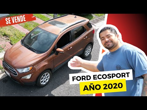 SE VENDE espaciosa FORD EcoSport 2020