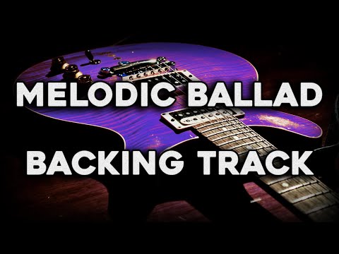 Melodic Slow G Major Ballad Guitar Backing Track