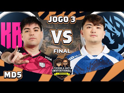 MELHORES MOMENTOS KRU vs LEVIATAN | JOGO 03 | GRANDE FINAL | MD5