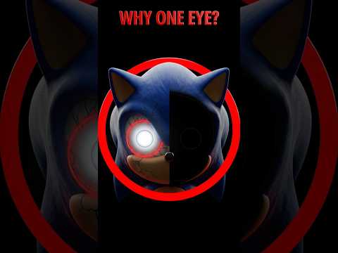 Waitโฆ Sonic Actually Has ONE Eye?! ๐๏ธ๐ณ #shorts