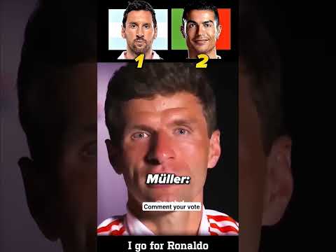 Ronaldo or Messi? Comment your vote #ronaldo #cristianoronaldo #Messi #leonelmessi #shorts