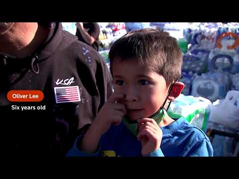 Thousands help at huge Los Angeles wildfire donation center | REUTERS