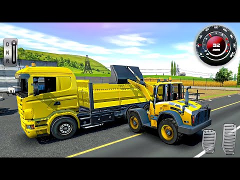 Construction Vehicles Drive Simulator 2 - Excavator Simulator New 2025 - Android GamePlay