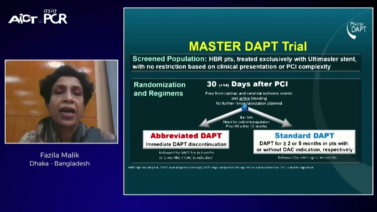 MASTER DAPT trial: dual