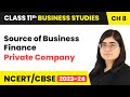 Private Company Characteristics and Regulations