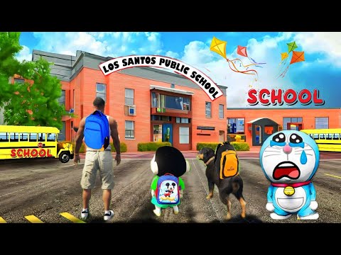 Shinchan kosam School Bus Vachindi#shorts #trending #school