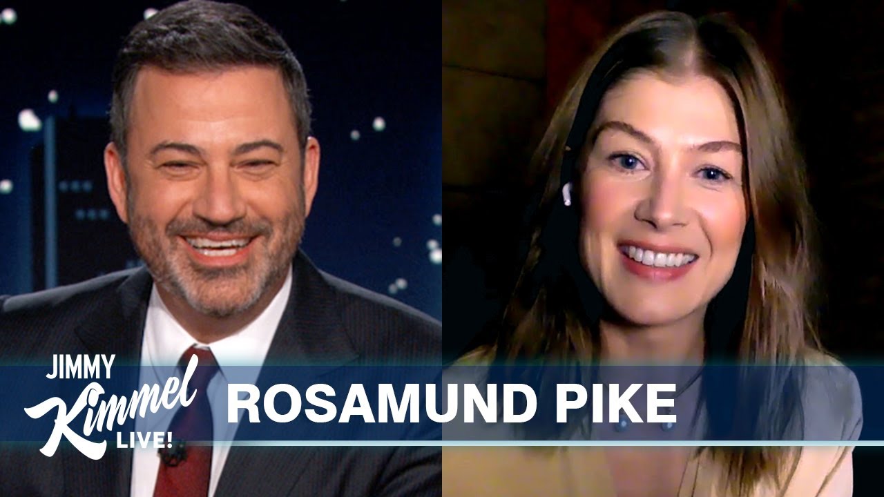 Rosamund Pike on Crazy River Rafting Trip, Kids Toothpaste Reviews & Golden Globe Nomination