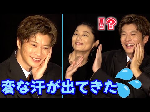 田中圭が三谷幸喜のイジリに「変な汗が‥」　“変な”ポーズも　三谷幸喜『おい、太宰』劇場版」舞台挨拶