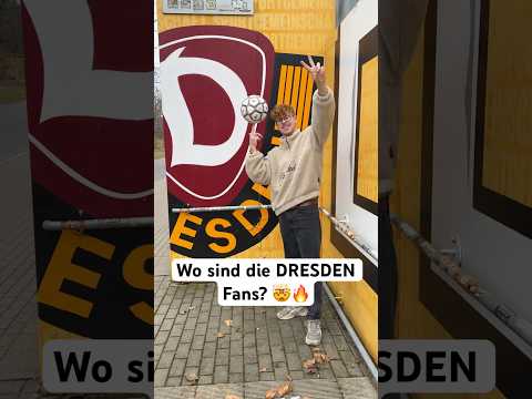 Jeder DYNAMO FAN muss dieses Video sehen! π€―π₯ #jannikfreestyle #dresden