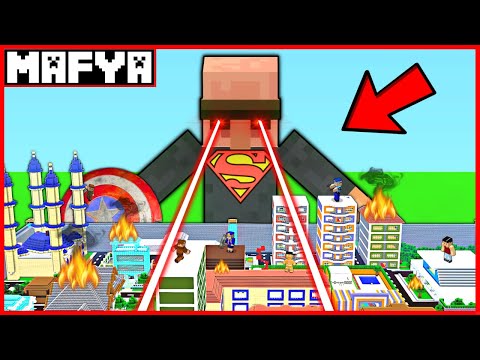 SÜPER MAFYA ŞEHRİ ELE GEÇİRDİ! 😱 - Minecraft