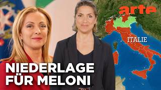 Referendum in Italien: Stößt Meloni an ihre Grenzen? | Mit offenen Karten - Im Fokus | ARTE