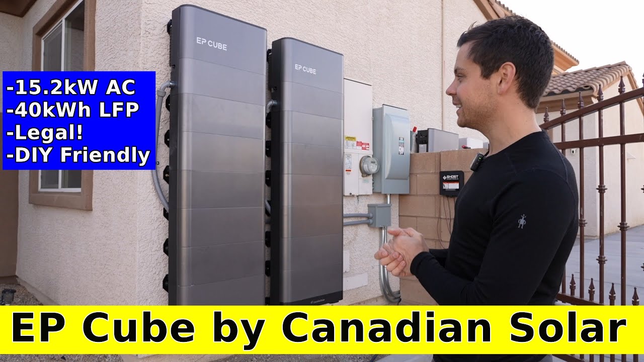 EP Cube by Canadian Solar: Complete Home Backup but DIY Friendly!