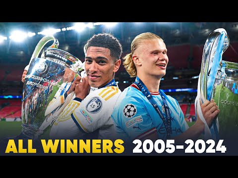 All Champions League Finals & Goals 2005-2024 (From First to Last)