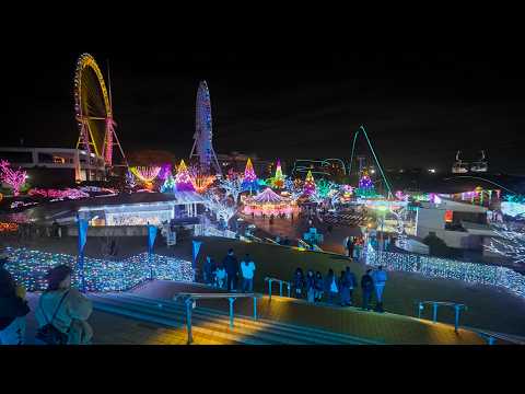 Kawasaki Yomiuriland Christmas Lights 2024/2025・4K