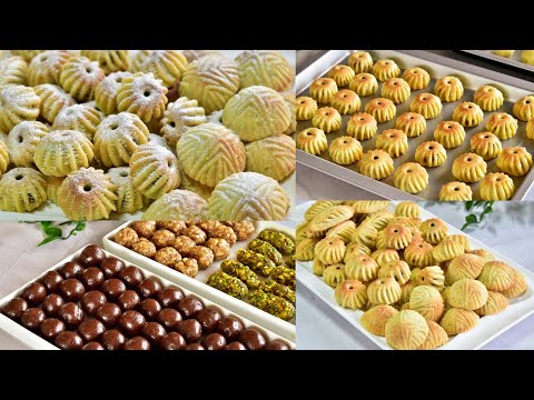 معمول السميد الفاخر بطريقه ناجحه والطعم ولا غلطه 😋 خطوه بخطوه The tastiest Maamoul with semolina
