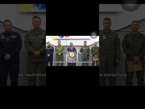 Ministro de Defensa ANUNCIA BOMBARDEO contra alias Mordisco #colombia #petro #trump #news #noticias