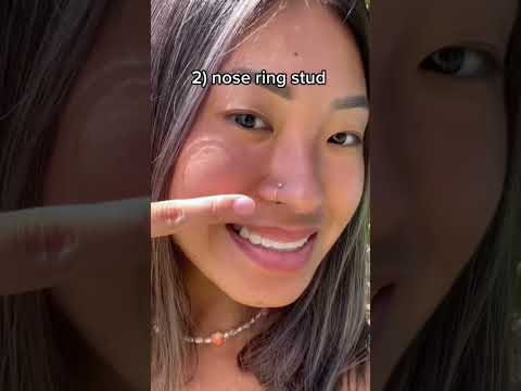 4 ways to wear our Nose Ring Hoop Stud!!