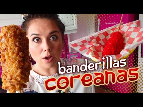 Banderillas coreanas empanizadas de papas a la francesa/Marisolpink