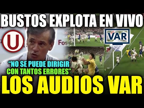 ¿NO ERA GOL? SE REVELAN AUDIOS VAR DEL DUELO UNIVERSITARIO CIENCIANO, BUSTOS EXPLOTA CON ARBITRAJRE