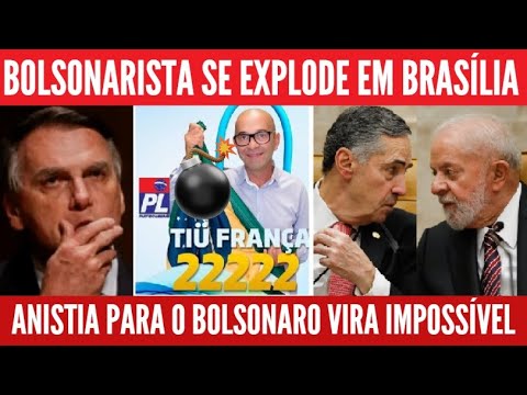 Tiu França é Bolsonaro, Homem bomba é fruto do discurso bolsonarista, STF deverá endurecer mais