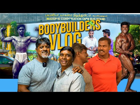 Madurai Bodybuilding Vlog | Giri Anna meet up with Madurai Legends| Chennai Fitness