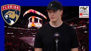 Anton Lundell Talks Missing Playoffs for First Time with Florida Panthers