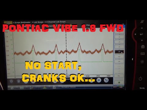 2005 Pontiac Vibe 1.8 No Start Cranks OK - Part 1