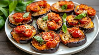These Are The Easiest & Most Delicious Eggplants I've Ever Eaten! Quick & Cheap Recipe!