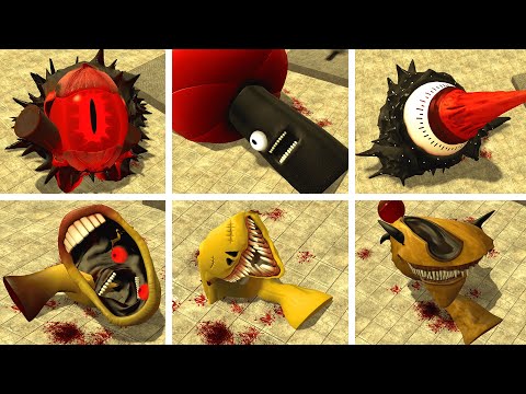 SPRUNKI ALL PHASES 1-999 TORTURE  In Garry's Mod!!!