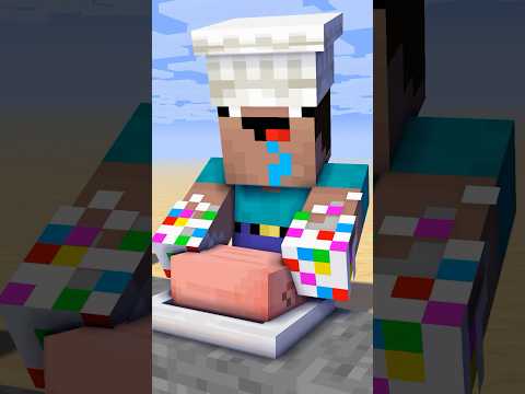 HELP Herobrine baking challenge VS Zombie VS Noob VS Cameraman - Minecraft Animation Monster School