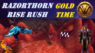 Razorthorn Rise Rush Reverse Gold Achievement World of Warcraft