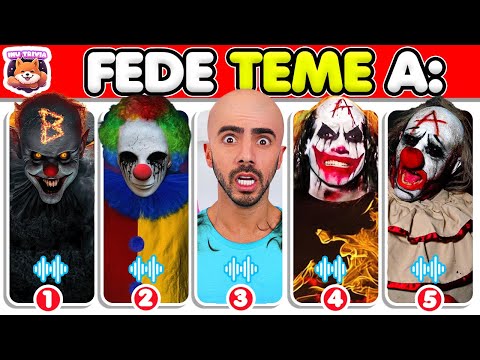 ¿Cuánto Sabes de FEDE VIGEVANI?#6/Quiz de Fede Vigevani, Kim Loaiza🤔❓|Deep Web, ALFA, Duffy, Thanos😍