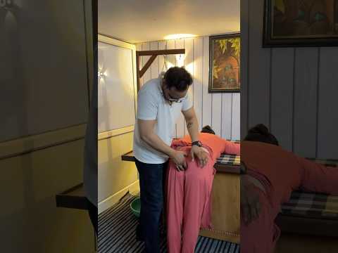 Treatment of coccyx type 2 #chiropractor #physiotherapist
