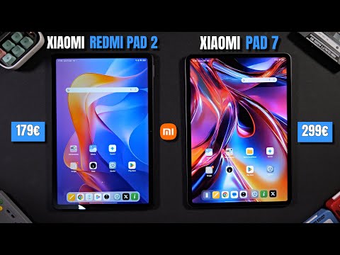 Xiaomi REDMI PAD 2 vs Xiaomi PAD 7 📱 ¿Cuál es para TI? ¡Elige BIEN! | COMPARATIVA