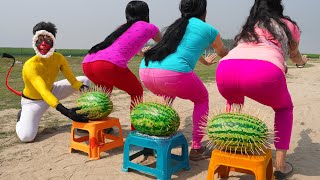 Shaktiman And Monkey Special Trending Funny Comedy Video 😂 Comedy Video 2025 By Maha Fun Tv