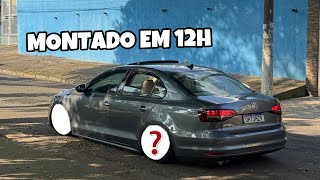 MONTAMOS MEU JETTA EM 12H , SUSPENSÃO A AR E ARO 20 🔥