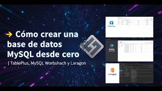 👉 Cómo crear una base de datos MySQL desde cero | TablePlus, MySQL Workbench y Laragon