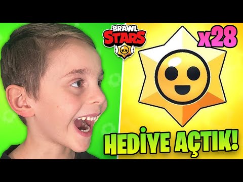 KARDEŞİMİN BİRİKTİRDİĞİ STAR HEDİYELERİNİ AÇTIK ⭐ Brawl Stars