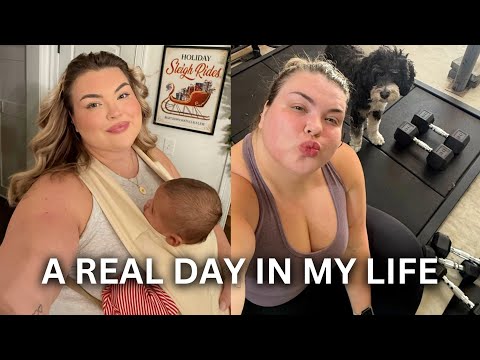 a day in the life of a new mom/full time content creator