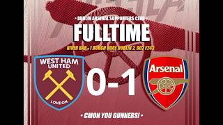WESTHAM VS ARSENAL REVIEW