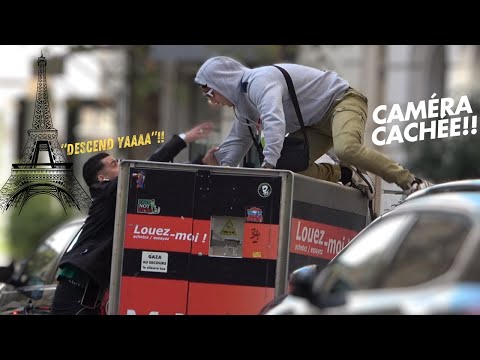 JE PORTE UN MEC EN PLEIN PRANK!!!! CAMÉRA CACHÉE.