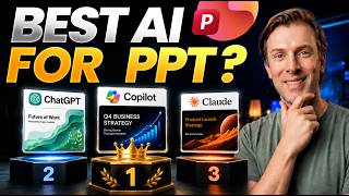 Copilot vs ChatGPT vs Claude: Which AI Makes the BEST PowerPoint Slides?
