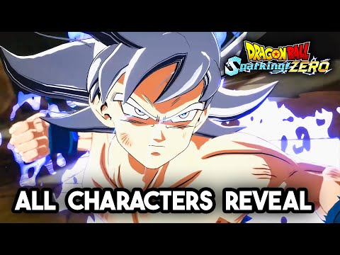 Dragon Ball Sparking Zero - ALL CHARACTERS REVEAL Trailer