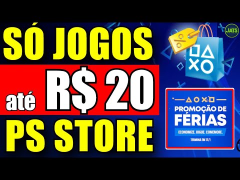 PROMOÇÃO NO PS4 E PS5 !! JOGOS BARATOS ATÉ 20 REAIS NA PROMOÇÃO DE FÉRIAS PLAYSTATION