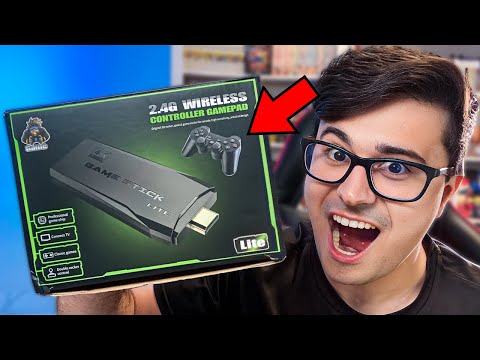 COMPREI o GAME STICK mais BARATO do ALIEXPRESS por R$120