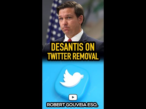 DeSantis on Twitter Removal: BIG Mistake! #shorts