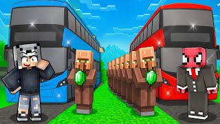 @Ferited  İLE OTOBÜS ŞÖFÖRÜ OLMA KAPIŞMASI - Minecraft