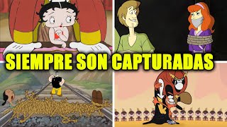 TOP: 10 PERSONAJES de DIBUJOS ANIMADOS que SIEMPRE son CAPTURADOS